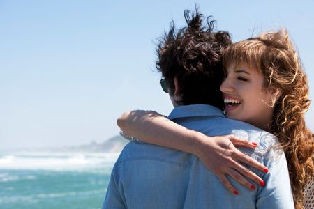 Louise Bourgoin and Gaspard Proust in Love Lasts Three Years (2011)