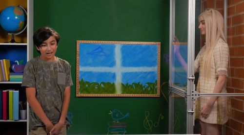 Jacob Jallie and Poppy in Kids React (2010)