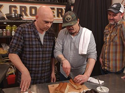 Michael Symon in Burgers, Brew and 'Que (2015)