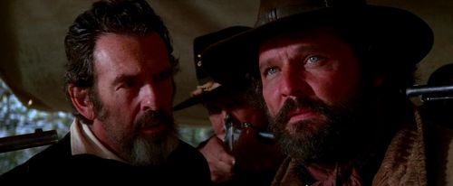 John Vernon and Frank Schofield in The Outlaw Josey Wales (1976)