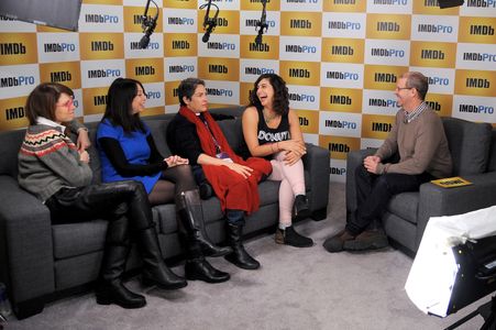 Illeana Douglas, Joey Soloway, Jessie Kahnweiler, Keith Simanton, and Rebecca Odes at an event for The IMDb Studio at Su