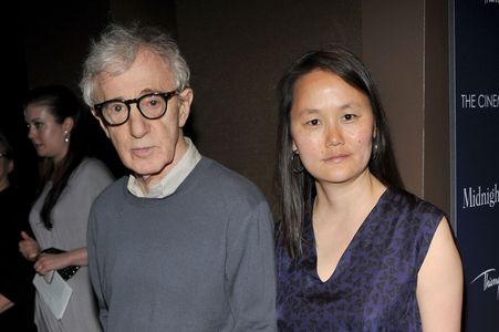 Woody Allen and Soon-Yi Previn at an event for Midnight in Paris (2011)