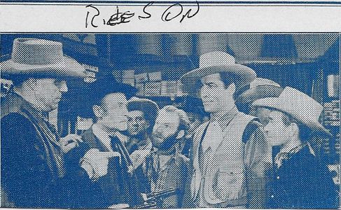 Don Forrest, Frank Hagney, George Houston, Al St. John, and Forrest Taylor in The Lone Rider Rides On (1941)