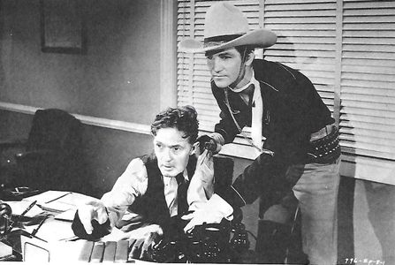 Sammy Baugh and Forrest Taylor in King of the Texas Rangers (1941)