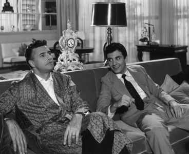 Alberto Ruschel and Agildo Ribeiro in Matemática Zero, Amor Dez (1960)