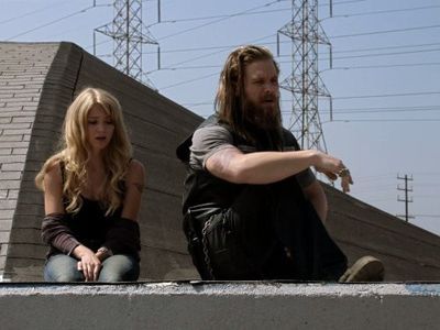 Ryan Hurst and Winter Ave Zoli in Sons of Anarchy (2008)
