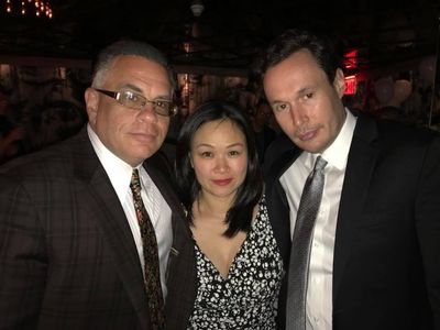 Chris Kerson, John Gotti Jr., and Hyewon Yi in Gotti (2018)