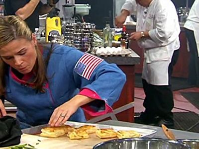 Cat Cora in Iron Chef America: The Series (2004)