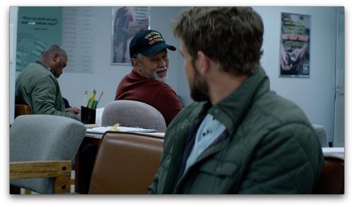 Jean Glaudé and Max Theriot in Seal Team, season 2, episode 19, Medicate and Isolate