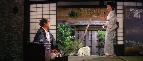 Ryôsuke Kagawa and Naoko Kubo in Zatoichi's Flashing Sword (1964)
