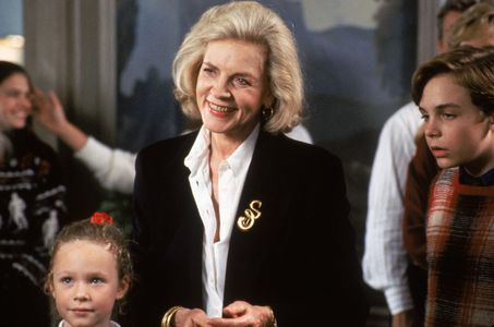 Lauren Bacall, Thora Birch, and Ethan Embry in All I Want for Christmas (1991)