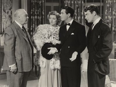 Lew Ayres, Robert Taylor, Greer Garson, and George Barbier in Remember? (1939)