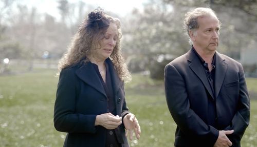Mark Linn-Baker and Lizbeth Mackay in Bereavement (2014)