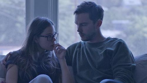 Nicholas Hoult and Laia Costa in Newness (2017)