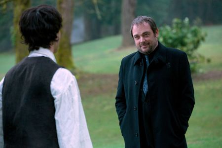 Mark Sheppard and Theo Devaney in Supernatural (2005)