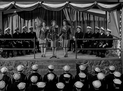 Laverne Andrews, Maxene Andrews, and Patty Andrews in In the Navy (1941)