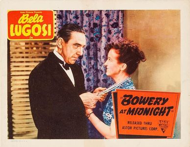 Bela Lugosi and Anna Hope in Bowery at Midnight (1942)