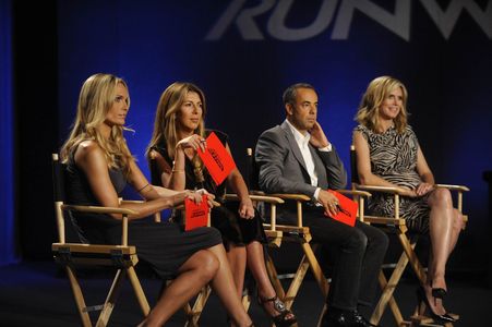 Heidi Klum, Molly Sims, Nina Garcia, and Francisco Costa in Project Runway: Takin' It to the Streets (2010)
