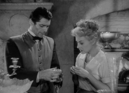 Paulette Goddard and Francis Lederer in The Diary of a Chambermaid (1946)