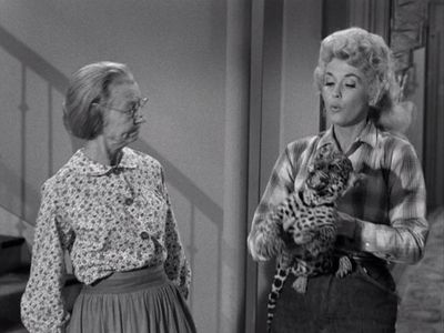 Donna Douglas, Irene Ryan, and Bobby in The Beverly Hillbillies (1962)