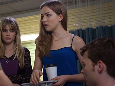 Willa Fitzgerald, Carlson Young, and John Karna in Scream: The TV Series (2015)