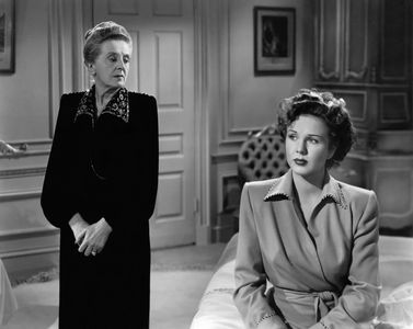 Deanna Durbin and Margaret Wycherly in Something in the Wind (1947)