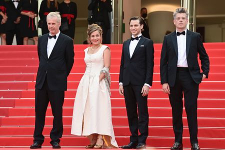 Bruno Dumont, Benjamin Biolay, Blanche Gardin, and Emanuele Arioli at an event for France (2021)