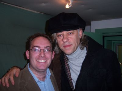 Tony Nottage and Bob Geldof