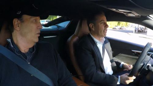 Jerry Seinfeld and Bob Einstein in Comedians in Cars Getting Coffee (2012)