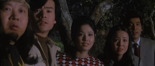 Yuriko Hishimi, Hiroshi Ishikawa, Kunio Murai, Minoru Takashima, and Tomoko Umeda in Godzilla vs. Gigan (1972)