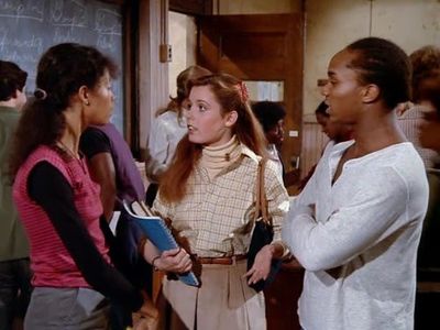 Tracey E. Bregman, Erica Gimpel, and Gene Anthony Ray in Fame (1982)