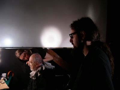 The Rage | On the Set | Louis Nero and Arnoldo Foà