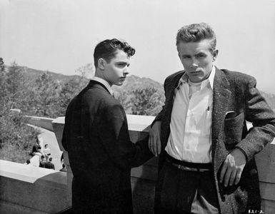 James Dean and Sal Mineo in Rebel Without a Cause (1955)