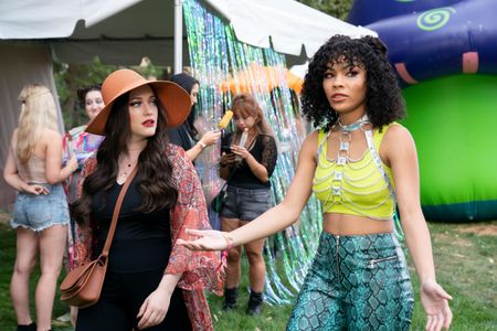 Kat Dennings and Bella Murphy in Dollface: Molly (2022)
