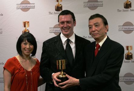 James Hong, Nicolas Marlet, and Lauren Tom at an event for Kung Fu Panda (2008)