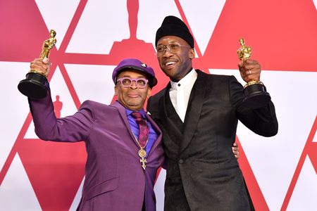 Spike Lee and Mahershala Ali at an event for The Oscars (2019)