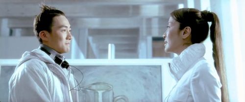 Michelle Yeoh and Brandon Chang in Silver Hawk (2004)