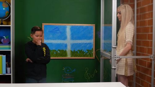 Dominick and Poppy in Kids React (2010)