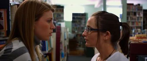 Emily Peck and Marja-Lewis Ryan in The Four-Faced Liar (2010)