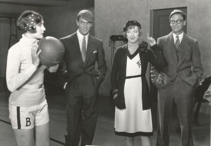 Marion Davies, Dean Harrell, Gene Stone, and Jane Winton in The Fair Co-Ed (1927)