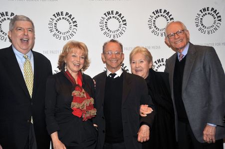 Joel Grey, Marilyn Bergman, Marvin Hamlisch, and Alan Bergman