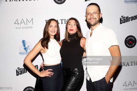 Jess Brown, Madison Walsh and Michael Musi attend the 4AM's Fixation Afterparty during the 2022 Toronto International Fi