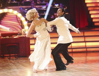 Gilles Marini and Peta Murgatroyd in Dancing with the Stars (2005)