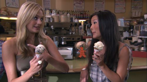 Ally Maki and Madison Riley in The Prankster (2010)