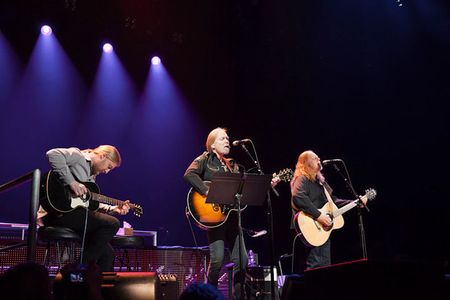 Eric Clapton, Gregg Allman, Warren Haynes, and Derek Trucks in Eric Clapton's Crossroads Guitar Festival 2013 (2013)