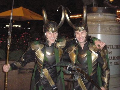 Doubling my buddy, Tom Hiddleston on The Avengers