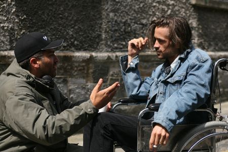Colin Farrell and Danis Tanovic in Triage (2009)
