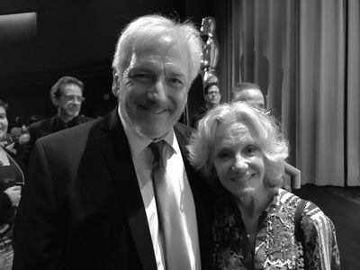 With Hayley Mills at 2018 Academy tribute to the Sherman Brothers