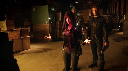 K.C. Collins, Kris Holden-Ried, and Ksenia Solo in Lost Girl (2010)