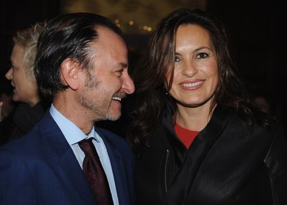 Fisher Stevens and Mariska Hargitay at an event for Stand Up Guys (2012)
